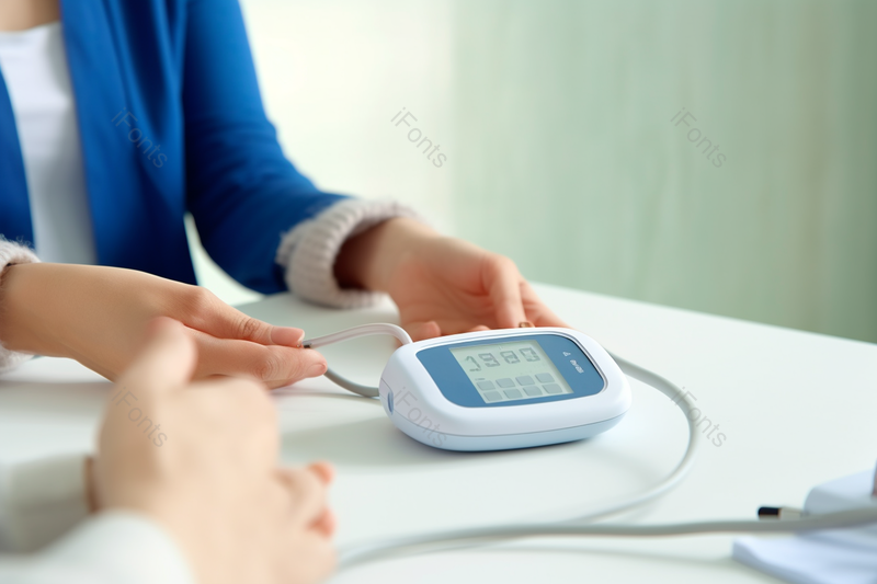 医院检查测量血压特写桌面仪器摄影背景,高清,摄影图,摄影图片,图片大全,摄影图免费下载